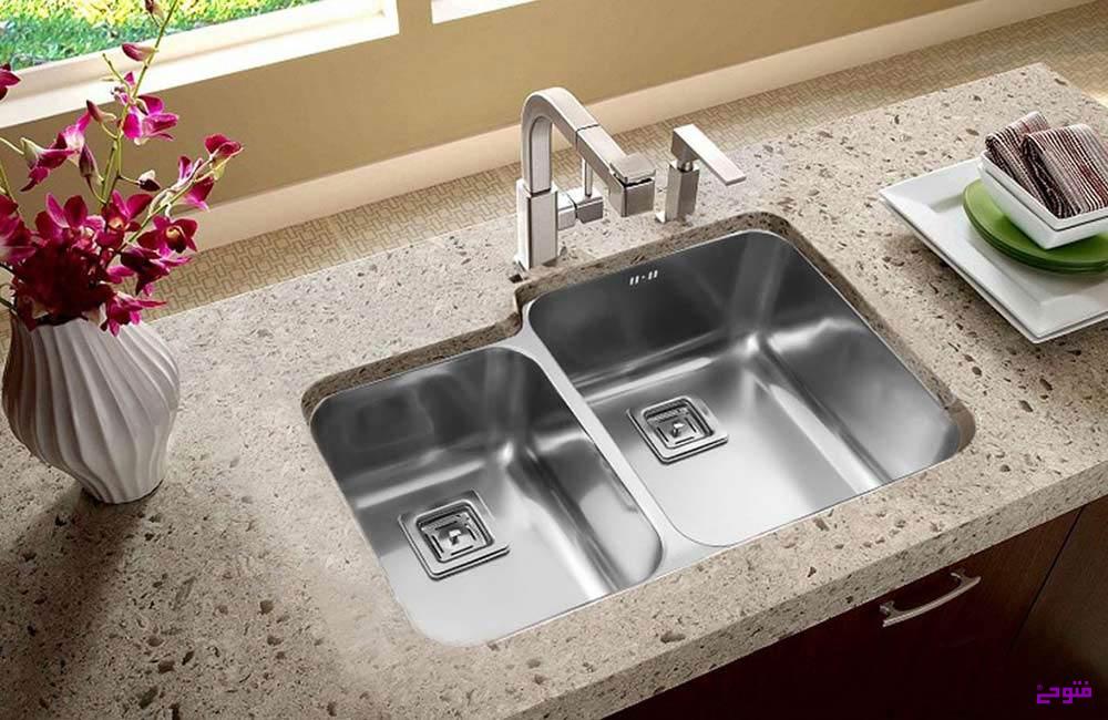 جنس و نصب انواع سینک