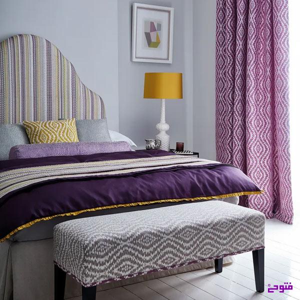 دکوراسیون با رنگ بنفش