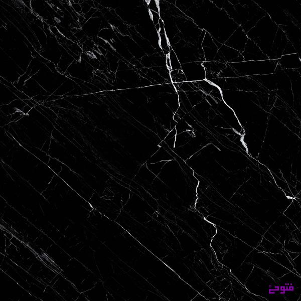 سرامیک مشکی با رگه سفید ورسای