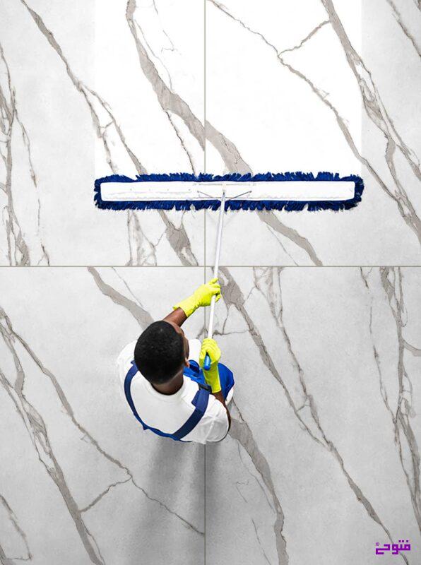 چگونه کاشی های پرسلان را تمیز کنیم