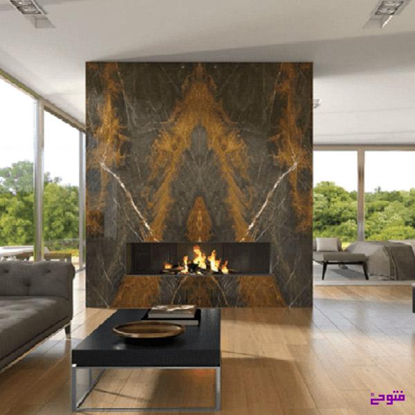 دمای ذوب سرامیک کنار شومینه