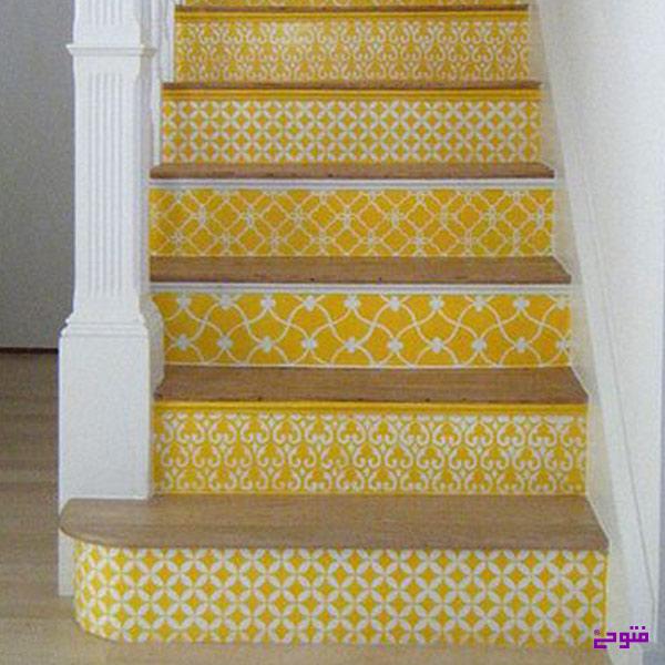 سرامیک راه پله رنگ روشن