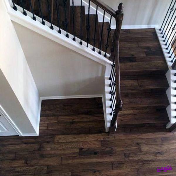 سرامیک راه پله چوبی