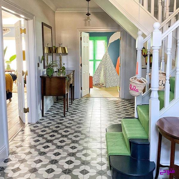 سرامیک کف طرح دار