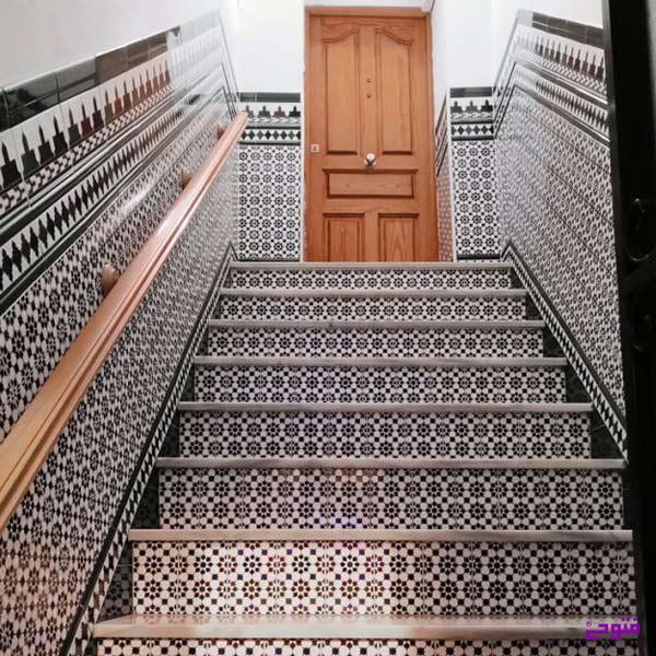 سرامیک راه پله آپارتمان