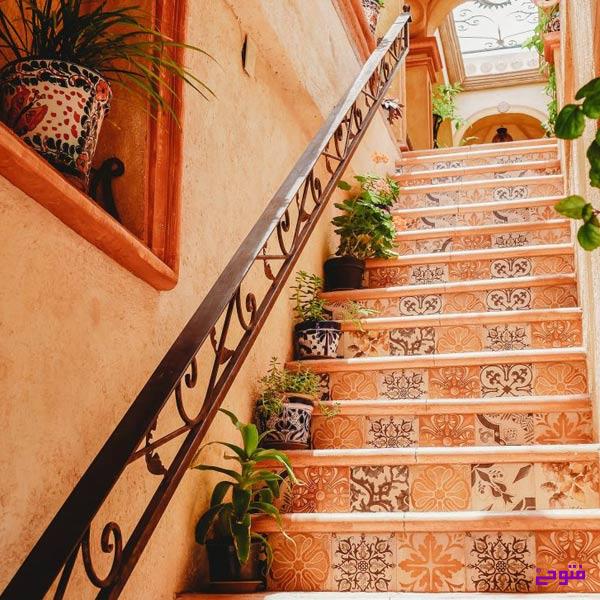 سرامیک راه پله آپارتمان