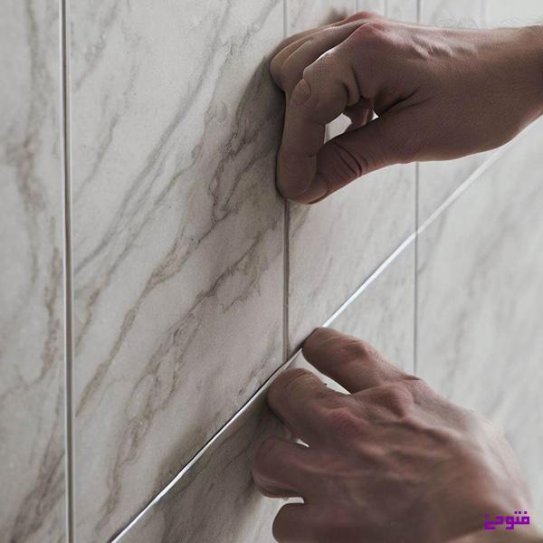 چه فاصله ای بین کاشی ها بگذارم