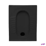 کاسه تخت الگانت مشکی مات چینی مروارید