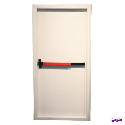 درب ضد حریق سفید ایمن