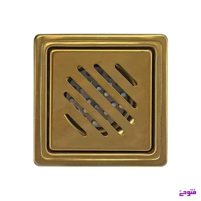 کفشور استیل کج راه طلایی براق