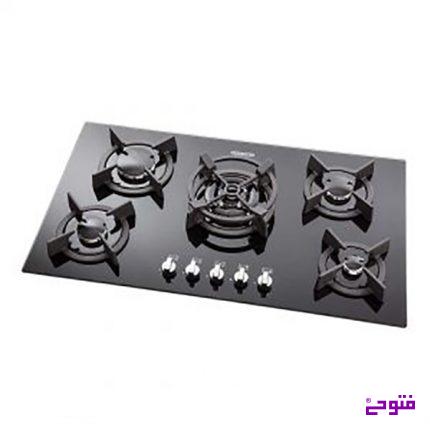 اجاق گاز 5شعله G-5904 استیل البرز