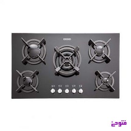 اجاق گاز 5شعله G-5904 استیل البرز