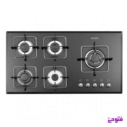 اجاق گاز 5شعله G-5959 R استیل البرز