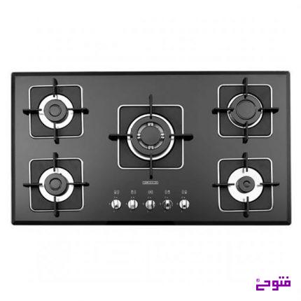 اجاق گاز 5شعله G-5960 استیل البرز