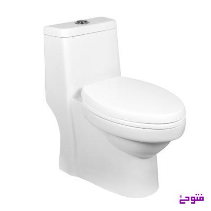توالت فرنگی تانیا B66 بیده دار چینی مروارید
