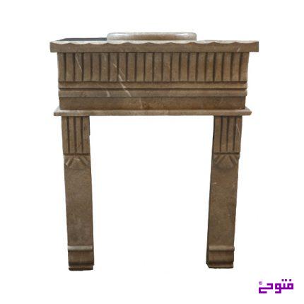 روشویی سنگی دو پایه سی مکان
