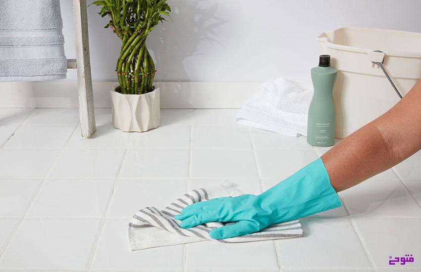 تمیز کردن سرامیک یا پالت