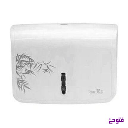 جا دستمال ورونا بامبو سفید ایمن آب