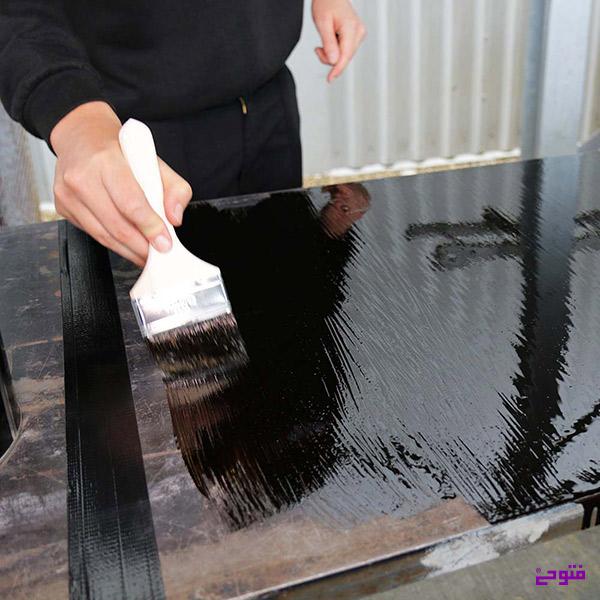 حلال قیر روی سرامیک
