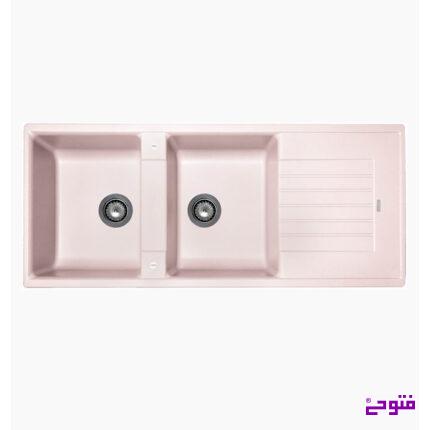سینک گرانیتی کوادور صورتی ترکیه‌ای (مکاپا)