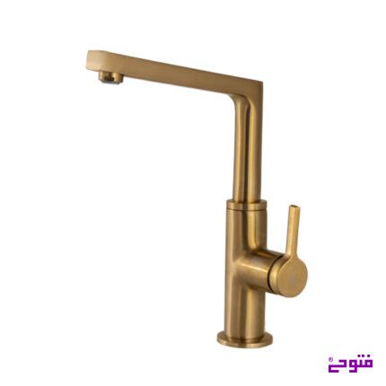 شیر ظرفشویی آوا تاپ لاین طلایی KWC