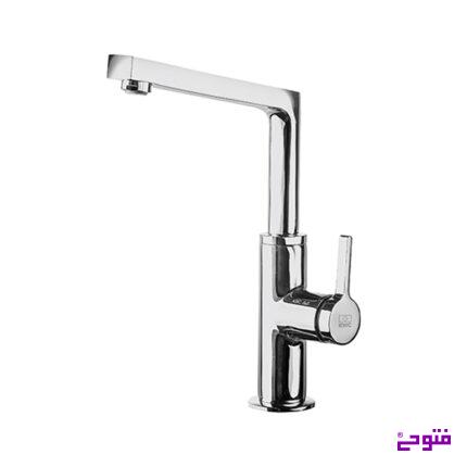 شیر ظرفشویی آوا تاپ لاین کروم KWC