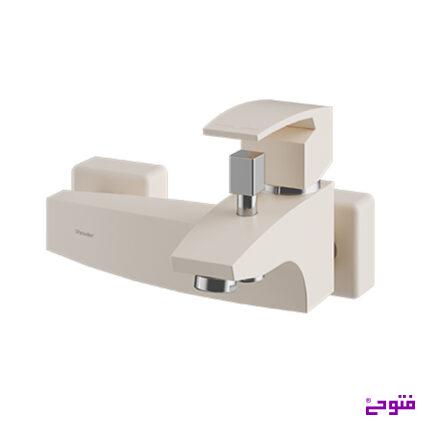 شیر دوش باواریا شیری کروم شودر