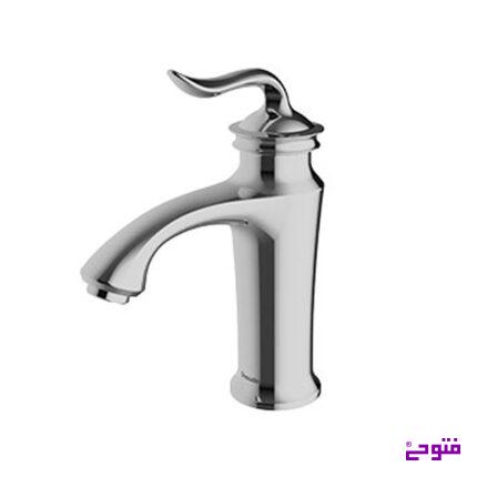شیر روشویی ثابت لوکا کروم شودر