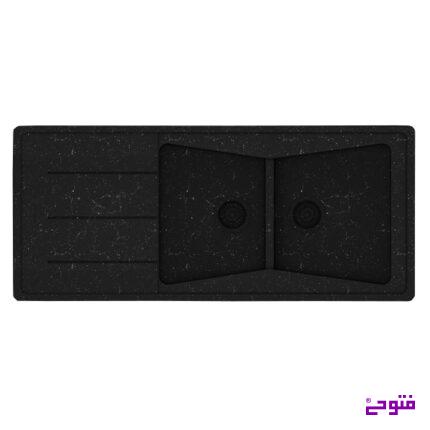 سینک گرانیتی لویتا شاین مشکی دراکو