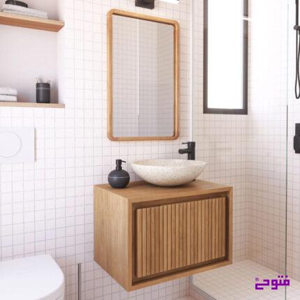روشویی چوبی هیلتون