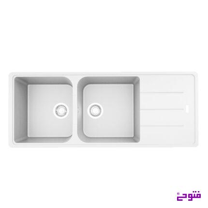 سینک گرانیتی الگانت گلکسی سفید دراکو
