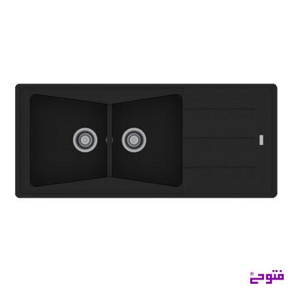 سینک گرانیتی لویتا اکونومی مشکی دراکو
