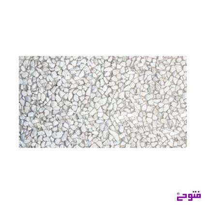 موزاییک 60*30 واش بتن سنگ سفید زمینه طوسی