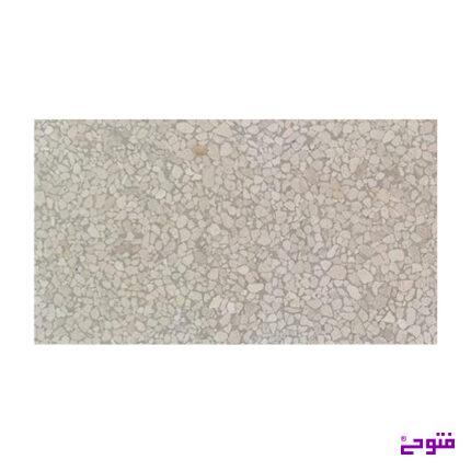 موزاییک 60*30 واش بتن سنگ کرم زمینه طوسی