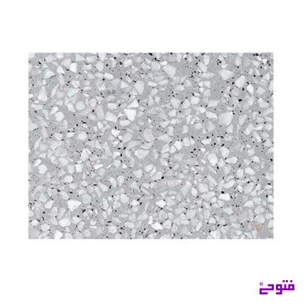 موزاییک 61*41 سنگ سفید زمینه طوسی WW 5020B