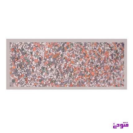 موزاییک آنتیک 70*30 واش بتن آجیلی زمینه قرمز