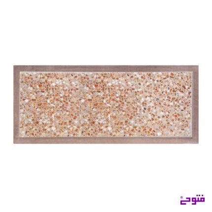 موزاییک آنتیک 70*30 واش بتن سنگ قرمز زمینه قرمز