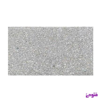 واش استون 120*60 سفید زمینه طوسی