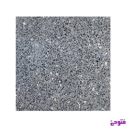 واش استون 40*40 سنگ مشکی زمینه طوسی