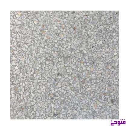 واش استون 60*60 سنگ سفید زمینه طوسی