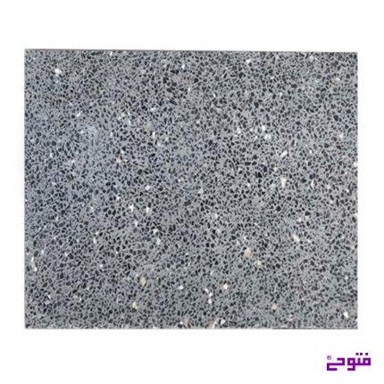 واش استون 60*60 سنگ مشکی زمینه طوسی