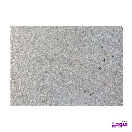 واش استون 80*40 سفید زمینه طوسی