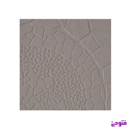 موزاییک 40*40 پلیمری طرح واش خورشیدی طوسی