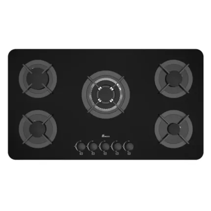 اجاق MG5091 پنج شعله مشکی تایمردار بیمکث